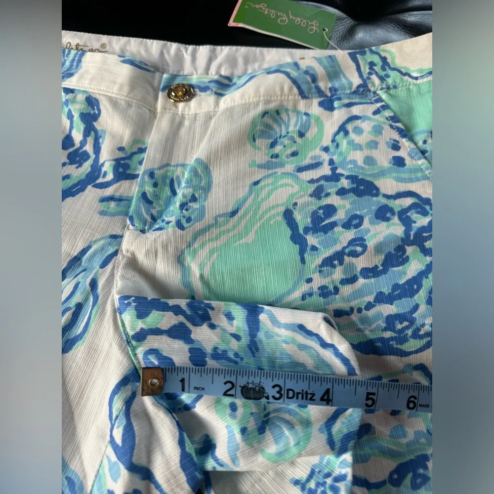 NEW buttercup shorts barefoot princess shell seashell scallop hem Lilly NWT 10